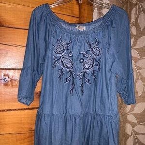 Off the Shoulder Peplum Top